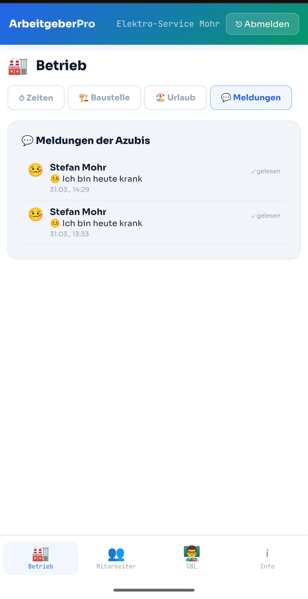 ArbeitgeberPro Meldungen